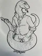 anthro character:egg medium:digital not_my_art snake // 3024x4032 // 2.0MB