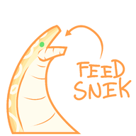 character:egg feral medium:digital my_art snake sticker // 512x512 // 57KB