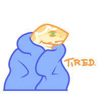 character:egg feral medium:digital my_art snake sticker // 512x512 // 41KB