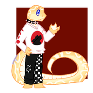 anthro character:egg medium:digital my_art snake // 1500x1500 // 244KB