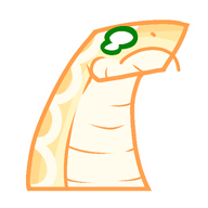 character:egg feral medium:digital my_art snake sticker // 512x512 // 34KB