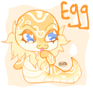 anthro character:egg medium:digital not_my_art snake // 2020x2020 // 387KB
